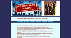 Desktop Screenshot of broadwayband.hu